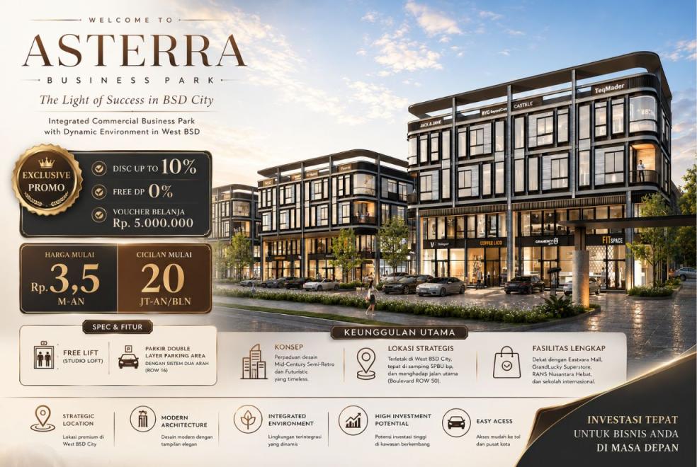 Asterra Business Park Bsd City